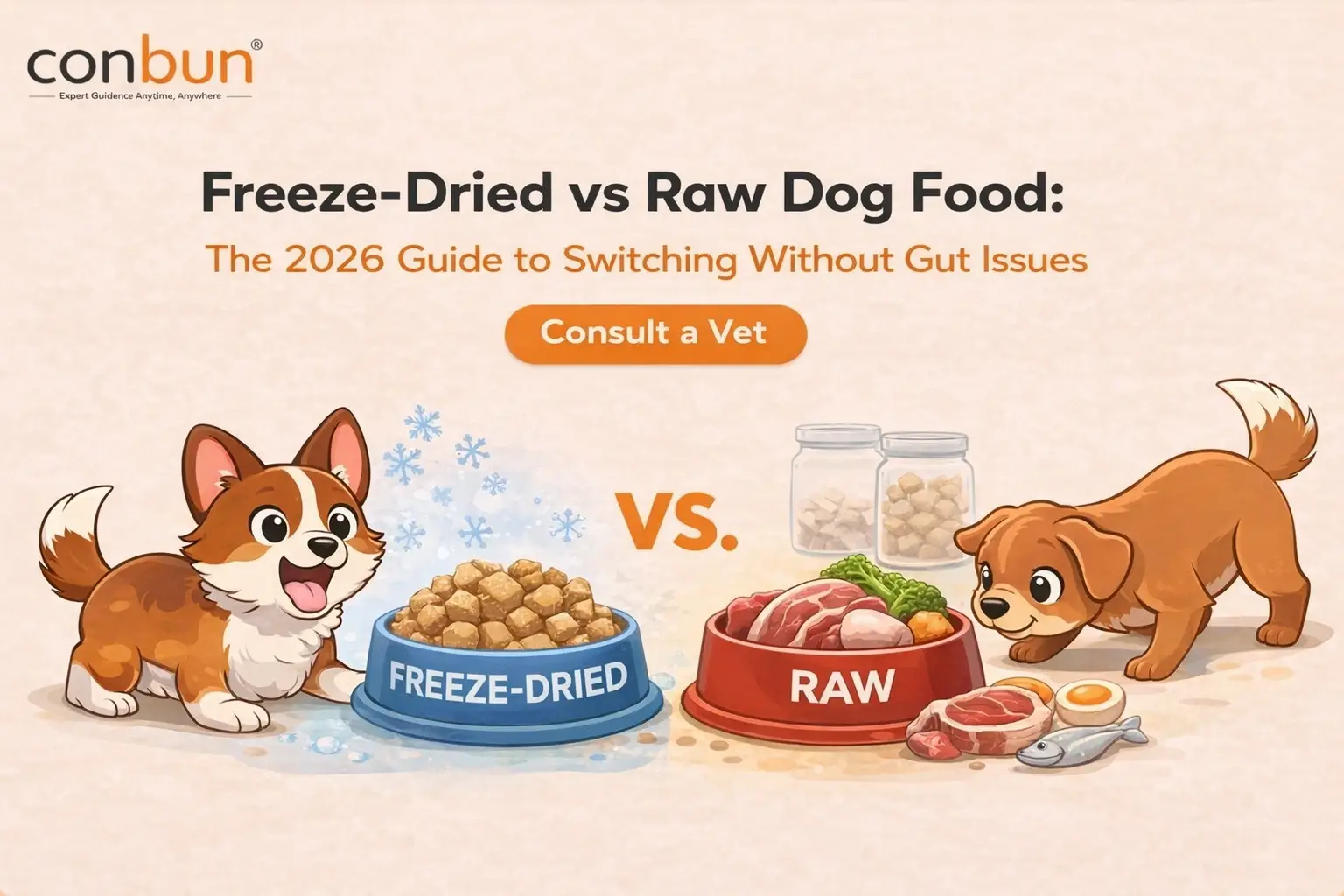 Freeze-Dried vs Raw Dog Food: The 2026 Guide to Switching Without Gut Issues